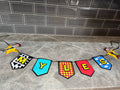 Toy Story Personalised Name Bunting | Woody & Jessie Birthday Banner | Custom Toy Story Party Decorations | Handmade Character Name Garland