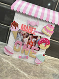 Personalised Sweet Shop Birthday Card – Custom Photo Birthday Card – Sweet Treat Market Stall Card – Personalised Keepsake Birthday Gift