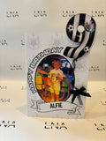 Personalised Newcastle United Inspired Birthday Card with age and photo