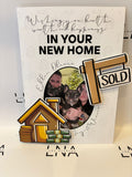 Personalised New Home Card – Custom Photo New Home Congratulations Card – Housewarming Keepsake Card – Moving House Gift