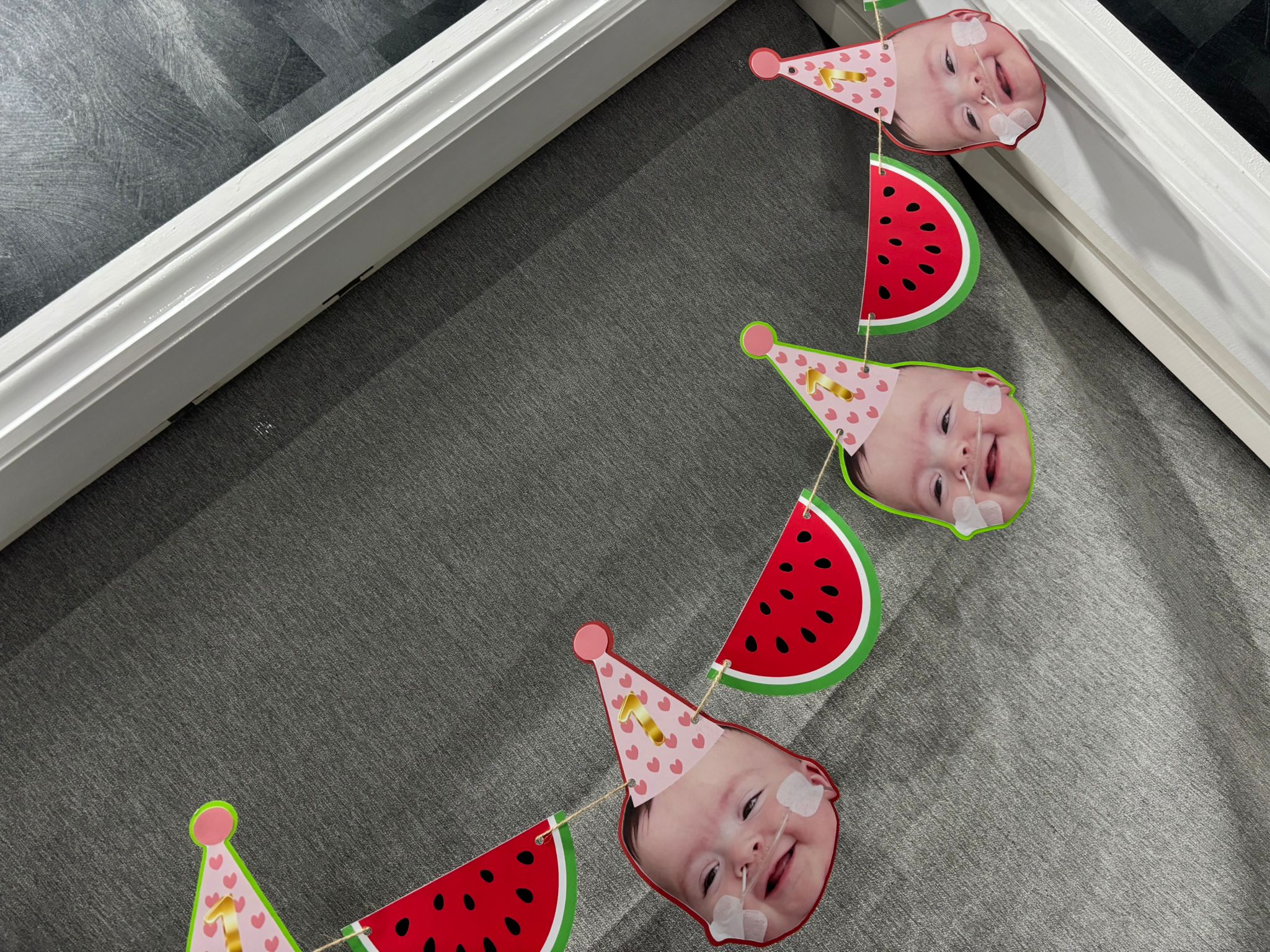 Personalised Face Bunting | Custom Photo Party Banner | Birthday Face Garland | Any Theme Available | Personalised Party Decorations