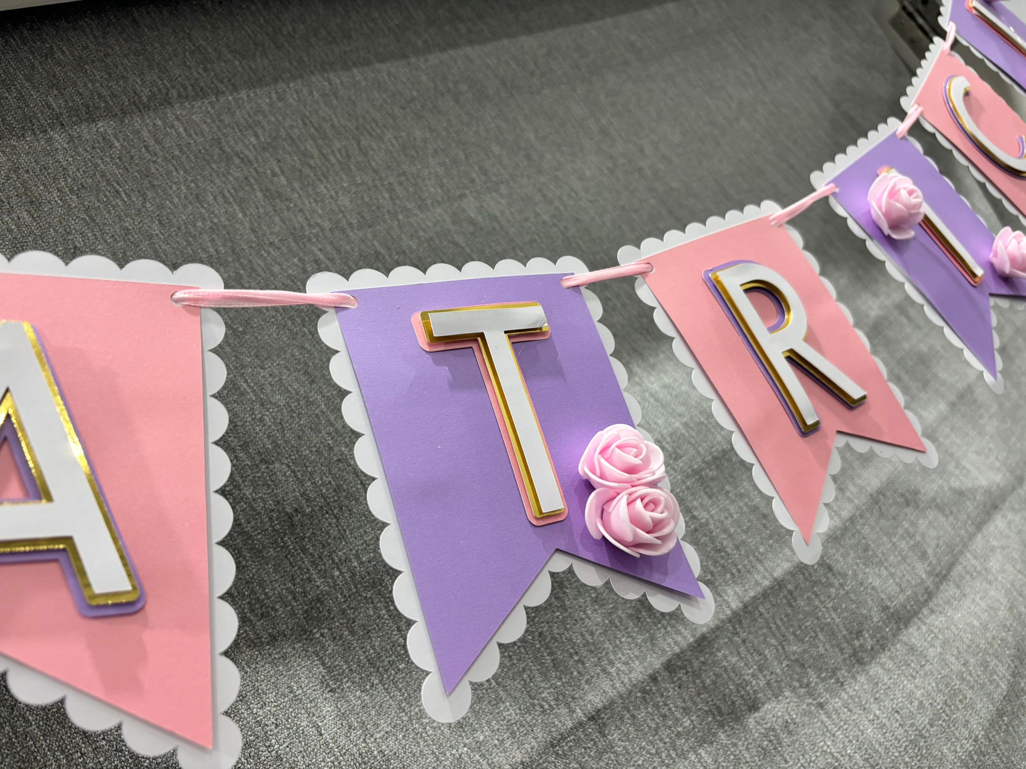 Personalised Name Bunting | Custom Birthday Banner | Handmade Party Decorations | Nursery Decor | Baby Shower | Any Theme Available