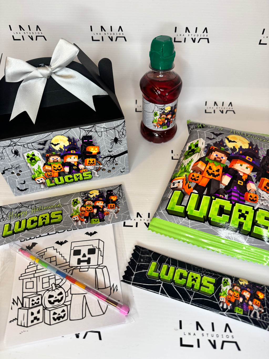 Personalised Halloween Bundle | Minecraft