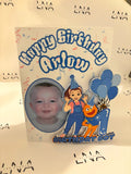 Personalised Boys 1st Birthday Card with Photo