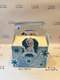 Personalised Frozen Party Box | Elsa Party Favour Box | Frozen Birthday Treat Box | Custom Name Party Box | Frozen Party Decorations