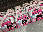 Personalised Minnie Mouse Party Box | Minnie Mouse Birthday Favour Box | 2nd Birthday Party Decorations | Custom Treat Box | Personalised Party Favour