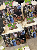 Personalised Shrek Party Box | Shrek Birthday Party Favour Box | Custom Party Treat Box | Shrek Themed Party Decorations | Personalised Kids Party Box