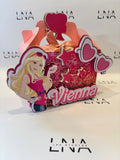 Personalised Barbie Party Box | Barbie Birthday Favour Box | Custom Treat Box | Pink Glam Birthday Decorations | Personalised Party Favour