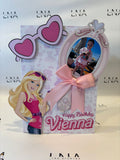 Personalised Barbie Inspired Birthday Card with Photo