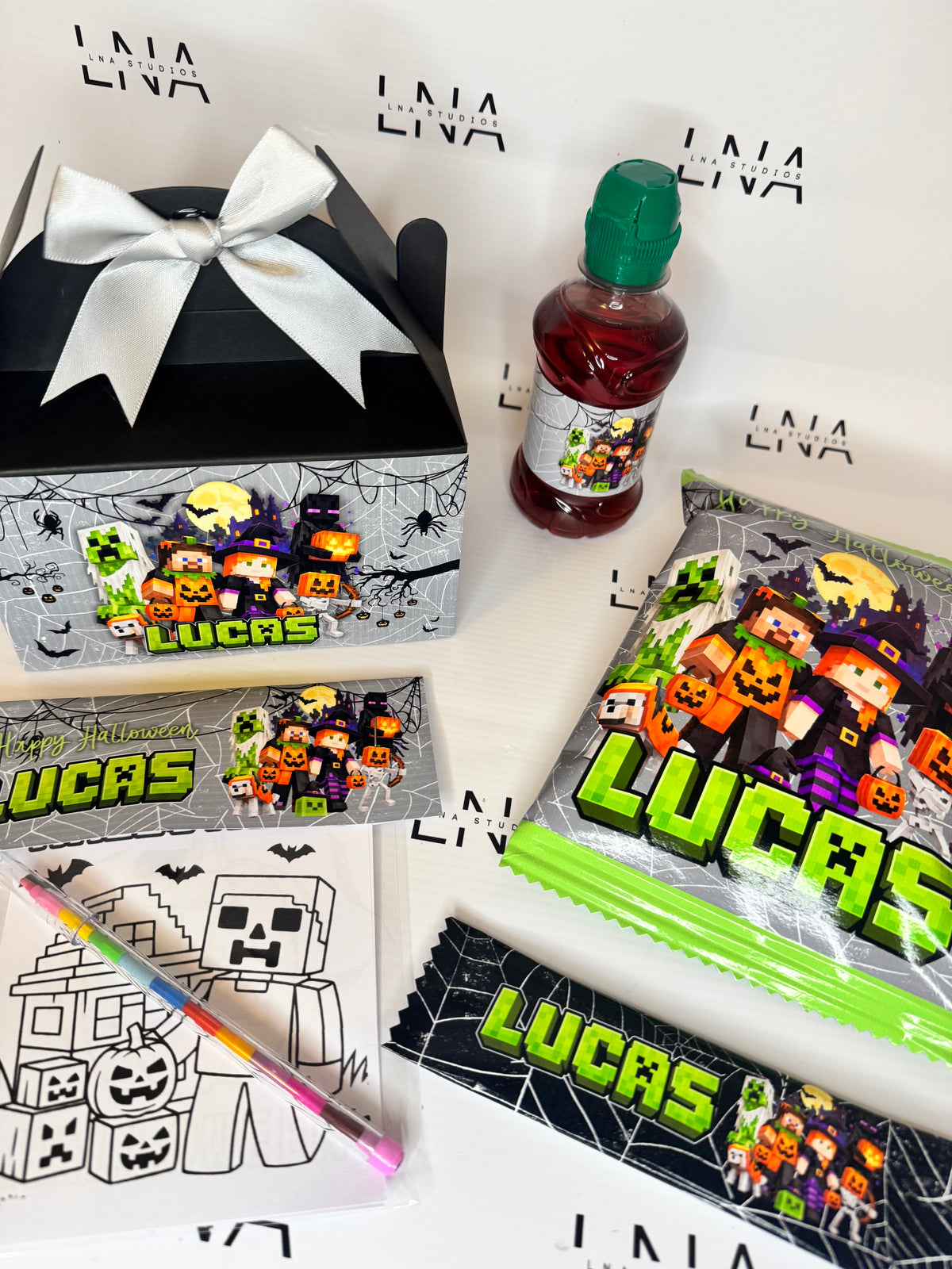 Personalised Halloween Bundle | Minecraft
