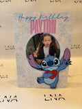 Personalised Stitch Birthday Card with Photo