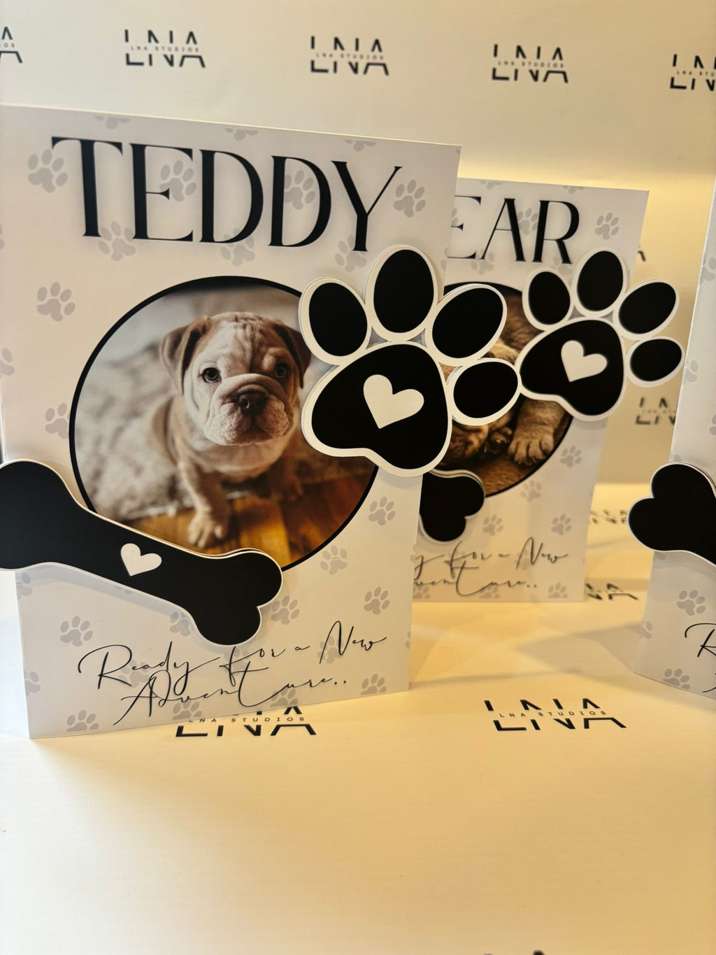 Personalised New Pet Card – Dog Adoption Card – Custom Pet Card with Photo