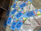 Personalised Peppa Pig Party Bundle | Peppa Pig Birthday Party Bags | Custom Peppa Birthday Favours | Includes Party Box, Crisps, Chocolate, Drink & Colouring Pack