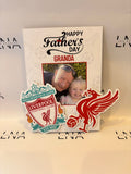 Personalised Liverpool FC Father’s Day Card – Custom Photo Grandad Card – Football Fan Gift – Liverpool Supporter Keepsake Card