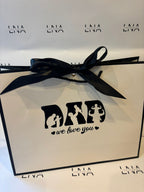 Personalised Dad Gift Bag | Dad We Love You Gift Bag | Father’s Day Gift Bag | Personalised Daddy Gift Bag | Gift Bag for Dad | Keepsake Gift Bag