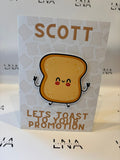 Personalised Promotion Card – Let’s Toast To Your Promotion Card – Funny Work Promotion Congratulations Card – Custom Promotion Gift
