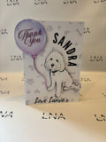 Personalised Pet Thank You Card