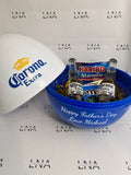 Personalised Father’s Day Gift Egg | Corona Theme Gift Egg | Custom Dad Gift | Fill Your Own Gift Egg | Father’s Day Keepsake | Any Theme Available
