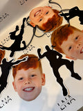 Personalised Fortnite Face Bunting | Custom Photo Party Banner | Fortnite Birthday Decorations | Face Garland | Any Team Available