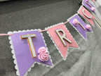 Personalised Name Bunting | Custom Birthday Banner | Handmade Party Decorations | Nursery Decor | Baby Shower | Any Theme Available