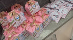 Personalised Alice in Wonderland Party Bundle | First Birthday Party Favours | Wonderland Treat Box, Crisp Packet & Drink Label Set
